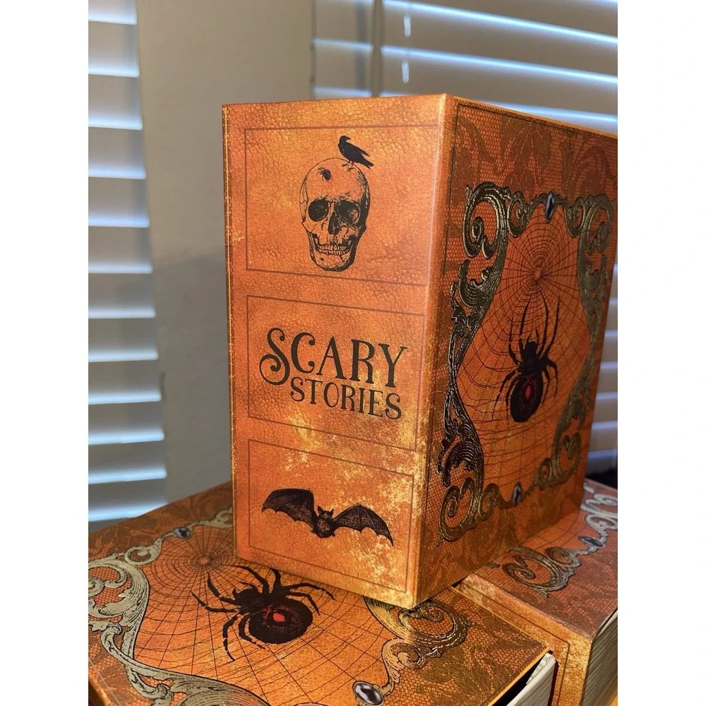 Halloween Storage Gift Boxes Faux Books Decor Witches Spells Potions‎ 2005